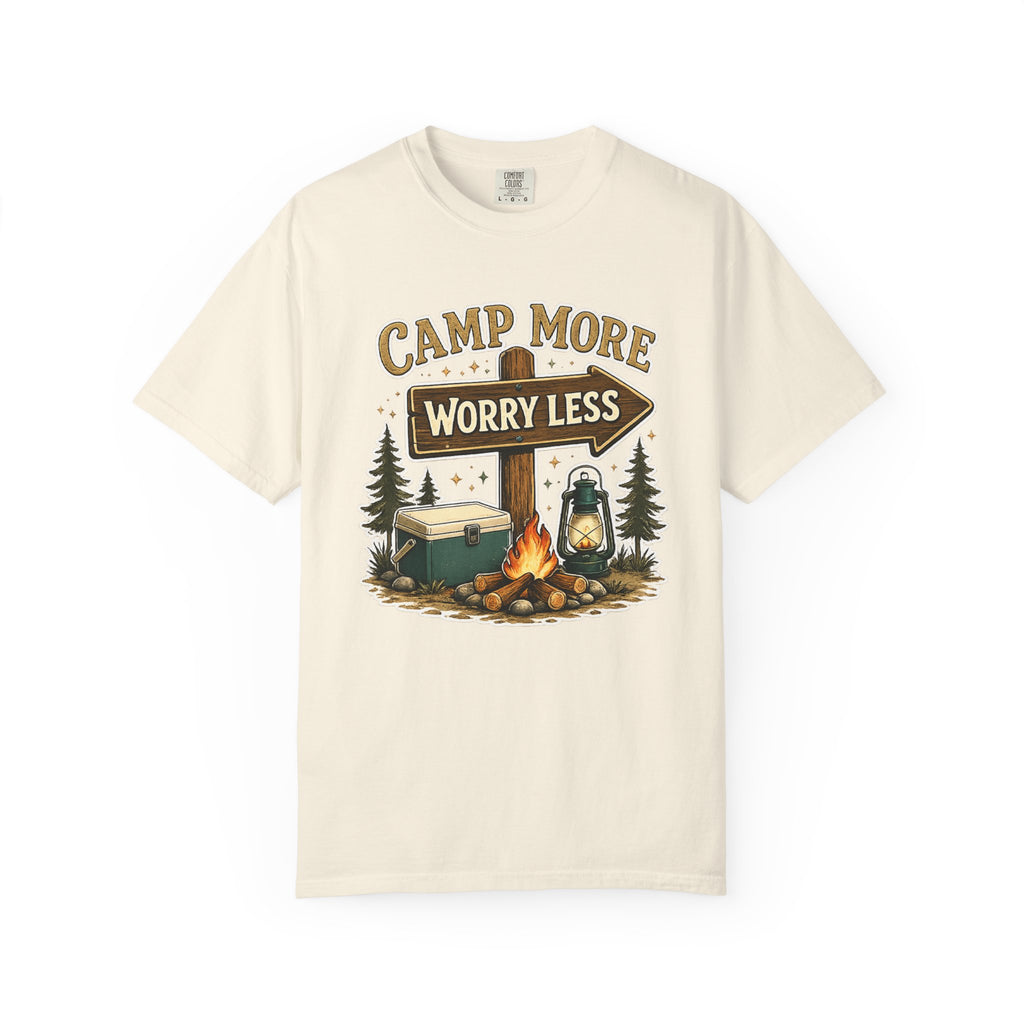 Camp More Worry Less T-Shirt