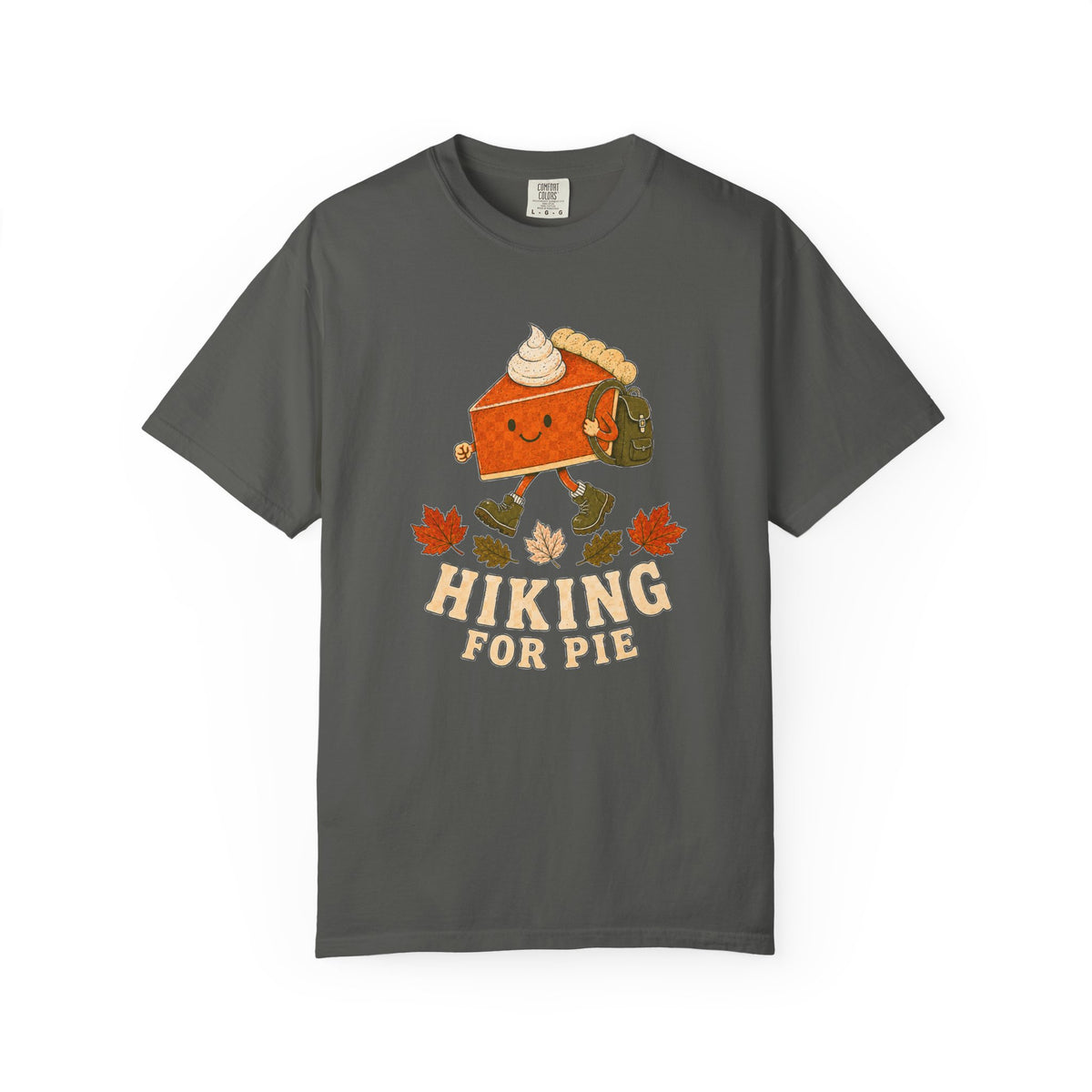 Hiking For Pie T-Shirt — Cute Autumn Hiking Pie Graphic Tee