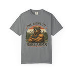 T-Shirt — "The Right to Bare Arms" Bear Graphic Tee