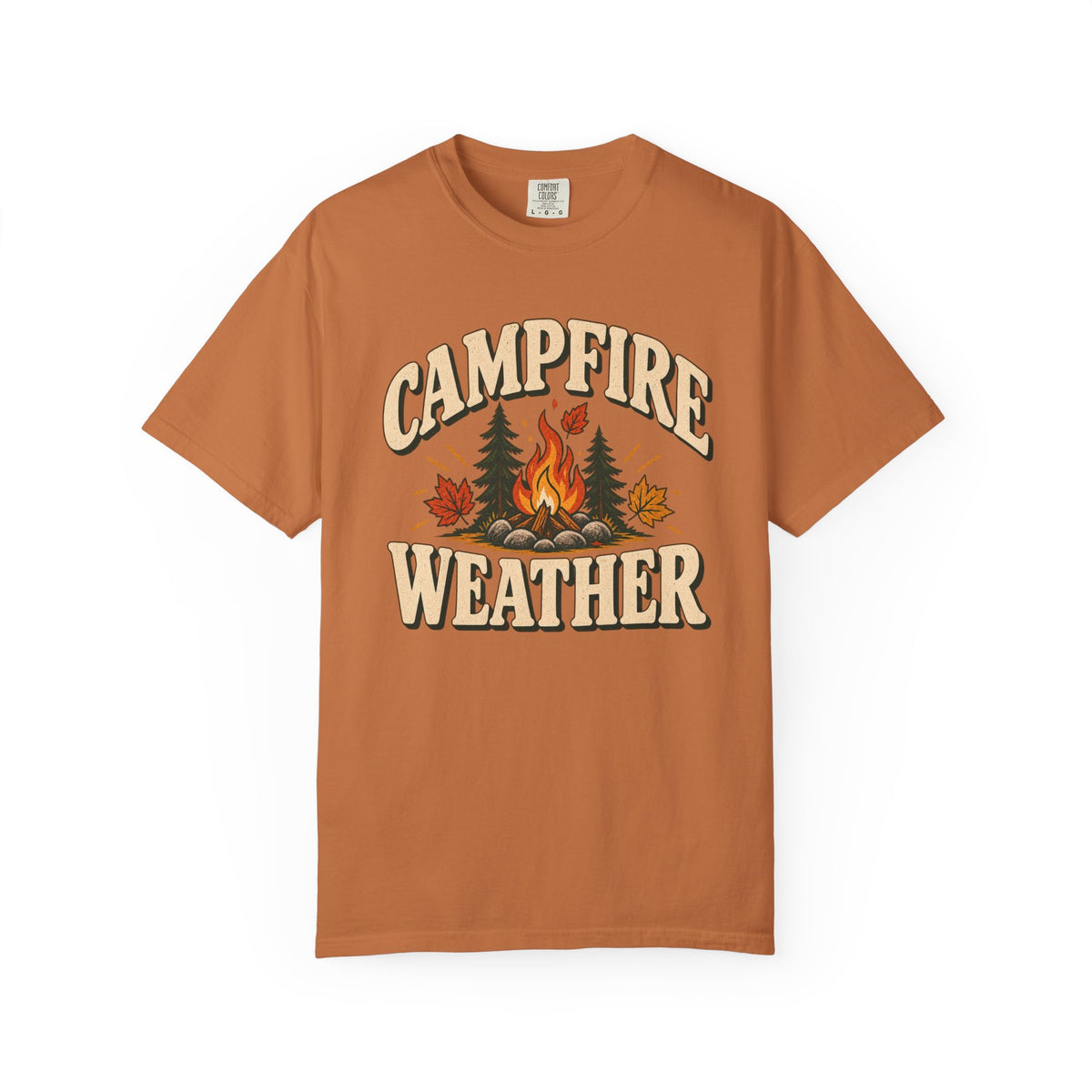 Campfire Weather T-Shirt — Retro Outdoor Camping Tee