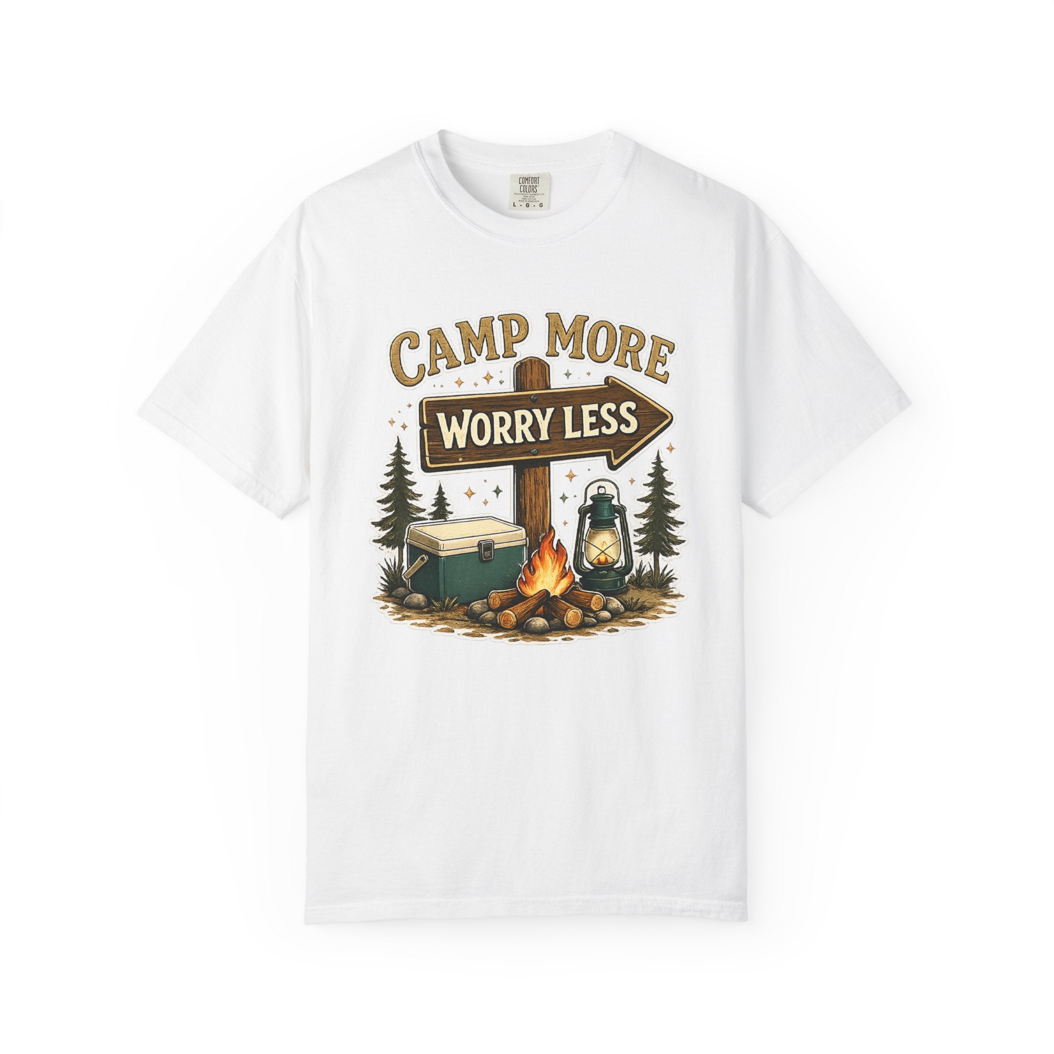 Camp More Worry Less T-Shirt