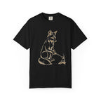 Fox Playing with Mouse T-Shirt — Woodland Animal Illustration Tee