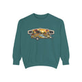 Vintage Camper Sweatshirt — Scenic RV Road Trip Graphic