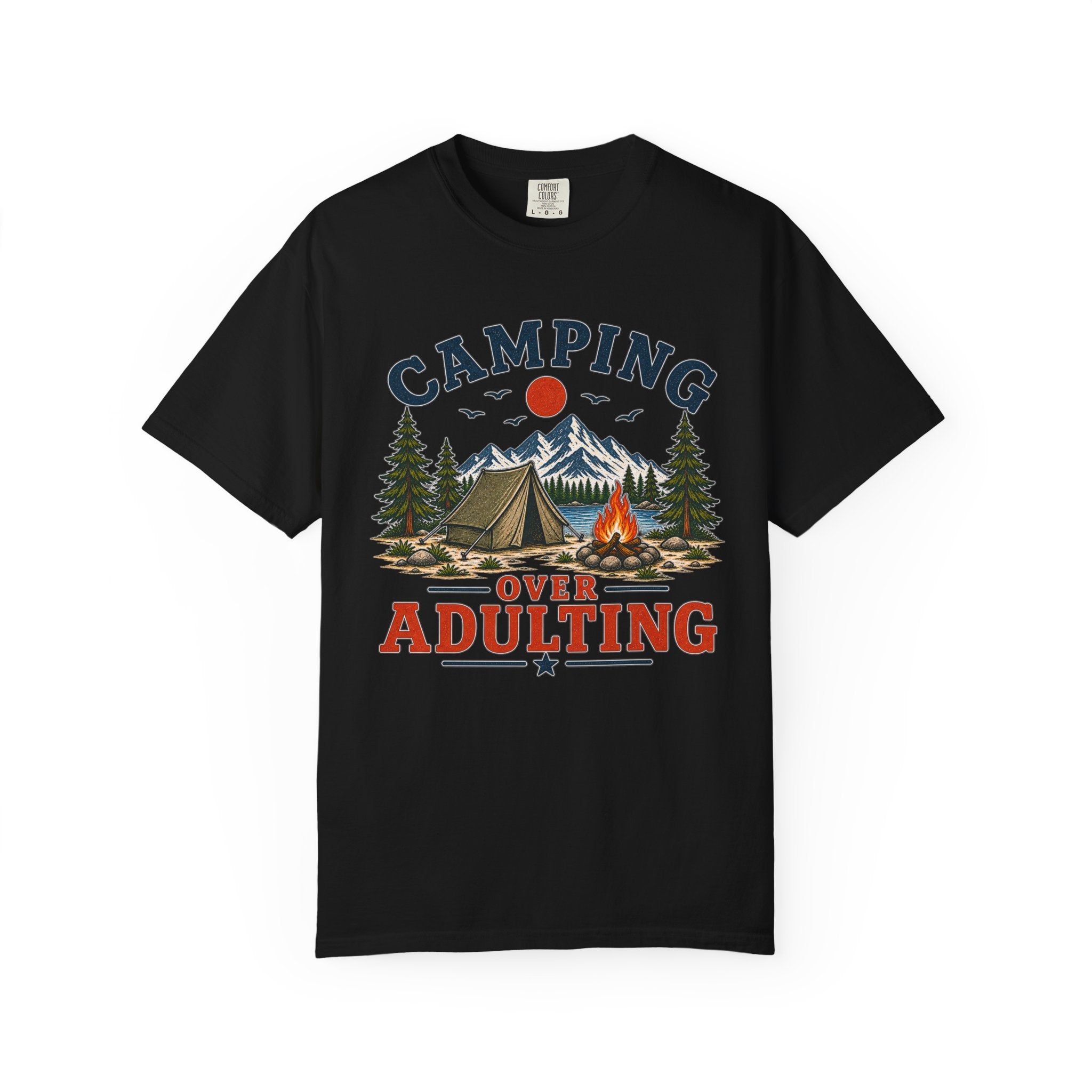 Camping Over Adulting T-Shirt
