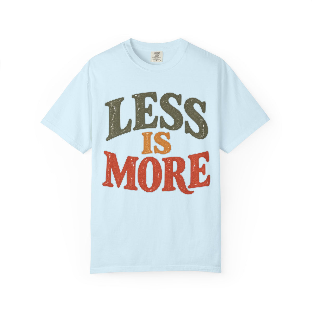 LESS IS MORE Vintage-Style Graphic T-Shirt