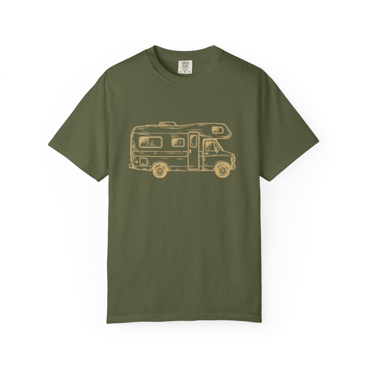 RV Camper T-Shirt — Vintage Motorhome Graphic Tee for RV Lovers