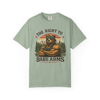 T-Shirt — "The Right to Bare Arms" Bear Graphic Tee