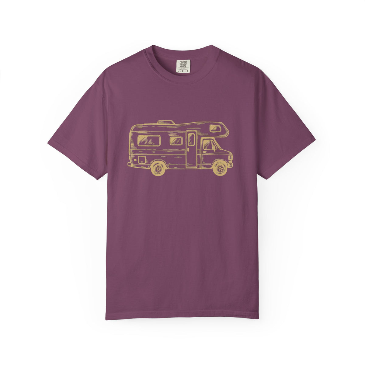 RV Camper T-Shirt — Vintage Motorhome Graphic Tee for RV Lovers
