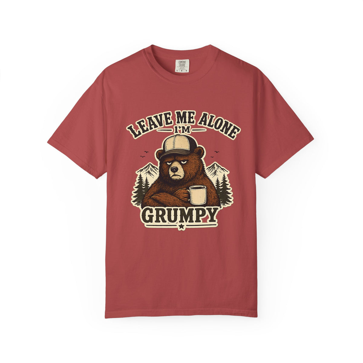 Grumpy Bear T-Shirt - "Leave Me Alone I'm Grumpy" Graphic Tee