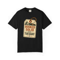 Booked Solid Since Tuesday T-Shirt — Camping Tag Graphic Tee