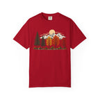Autumn Mountain Forest T-Shirt — Scenic Fall Trees & Peaks Tee