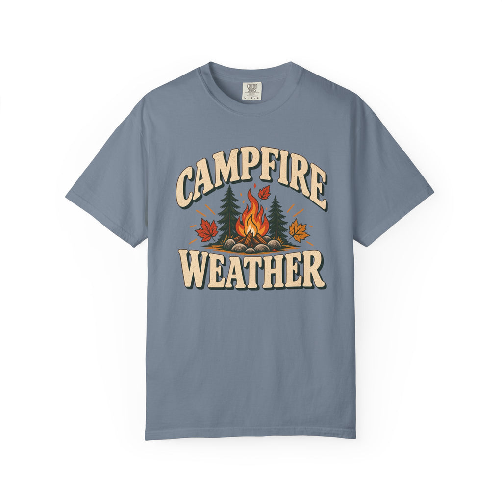 Campfire Weather T-Shirt — Retro Outdoor Camping Tee