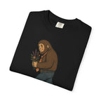 Sasquatch Bouquet T-Shirt — Cute Bigfoot Illustration Tee