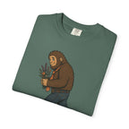 Sasquatch Bouquet T-Shirt — Cute Bigfoot Illustration Tee