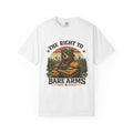 T-Shirt — "The Right to Bare Arms" Bear Graphic Tee
