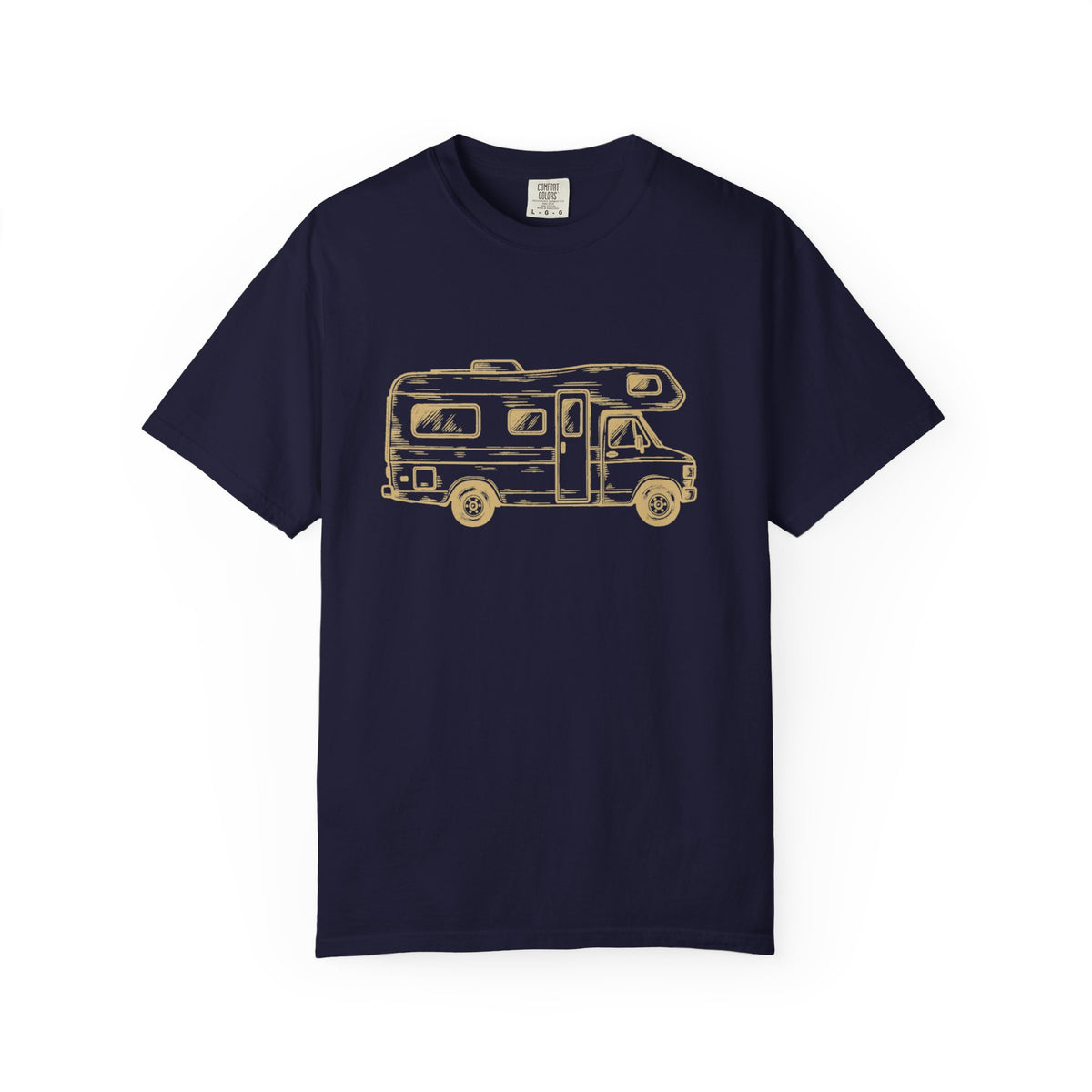 RV Camper T-Shirt — Vintage Motorhome Graphic Tee for RV Lovers
