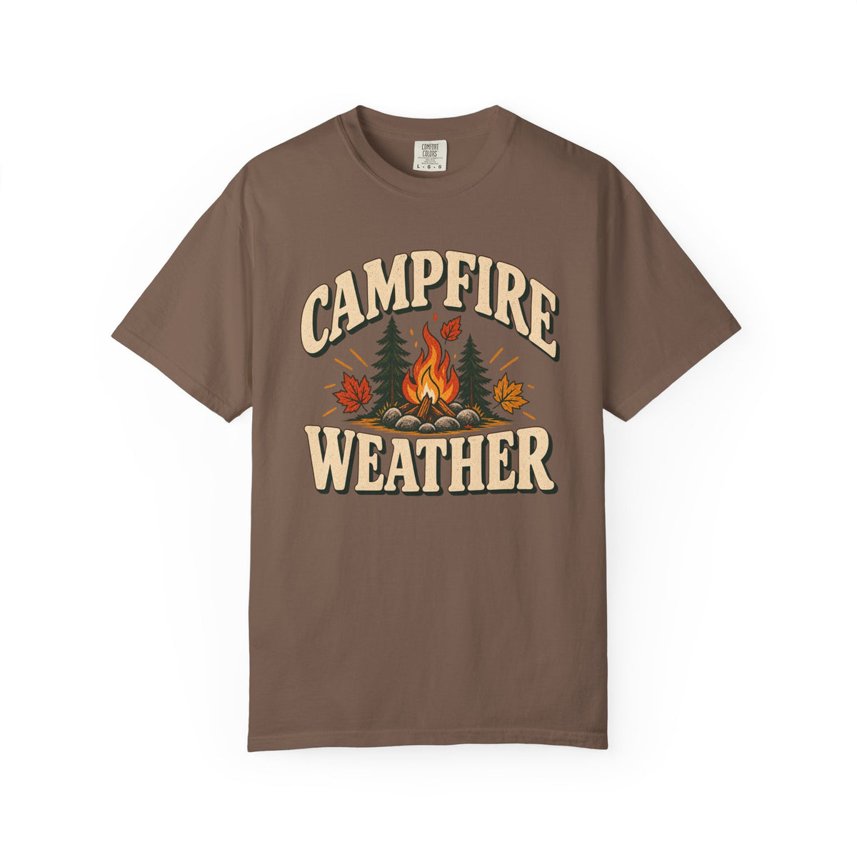 Campfire Weather T-Shirt — Retro Outdoor Camping Tee