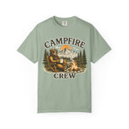 Campfire Crew T-Shirt — Retro Bear Camping Graphic Tee
