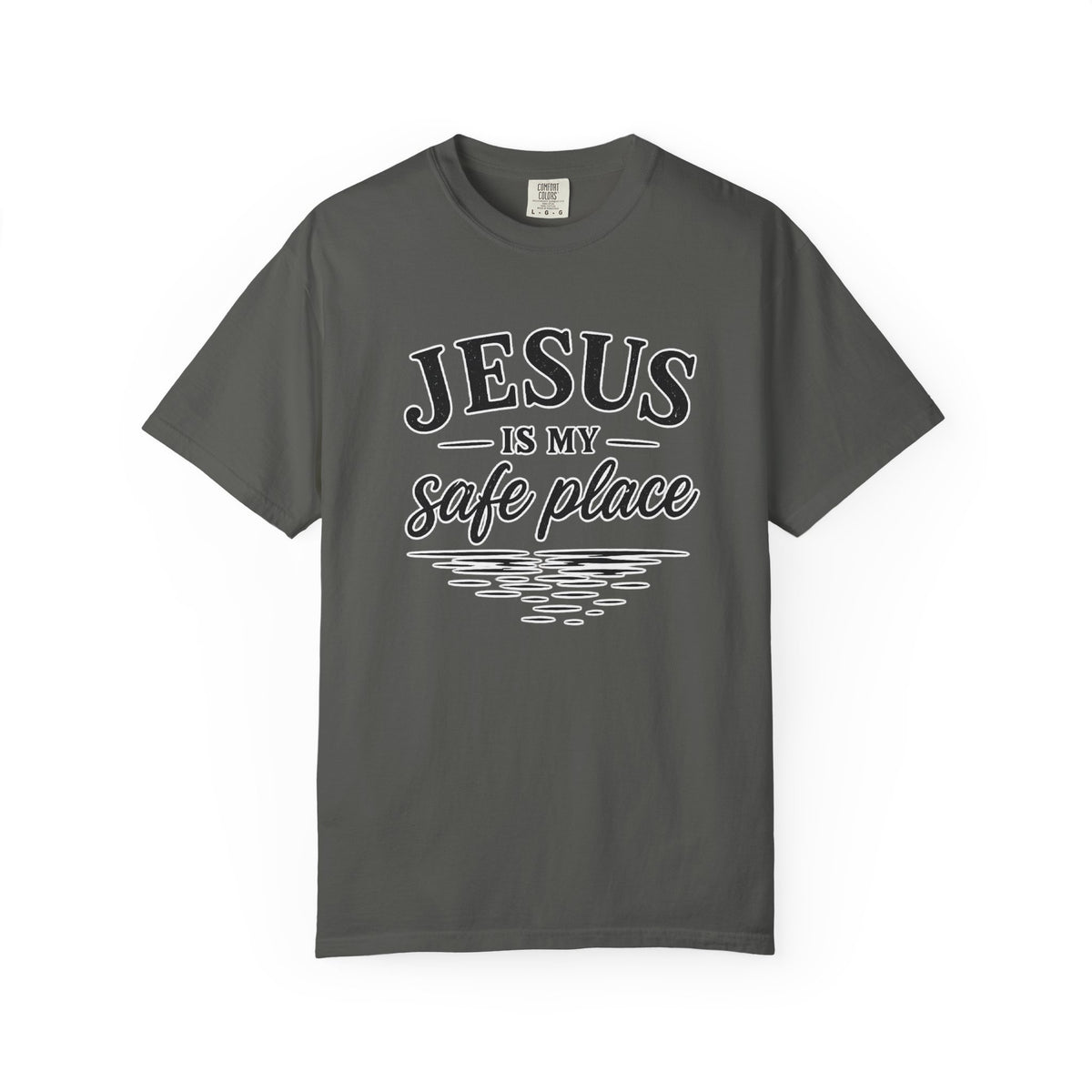 Jesus Is My Safe Place T-Shirt — Christian Faith Graphic Tee