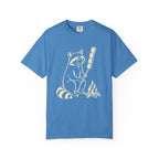 Raccoon Campfire T-Shirt — Marshmallow Roasting Graphic Tee