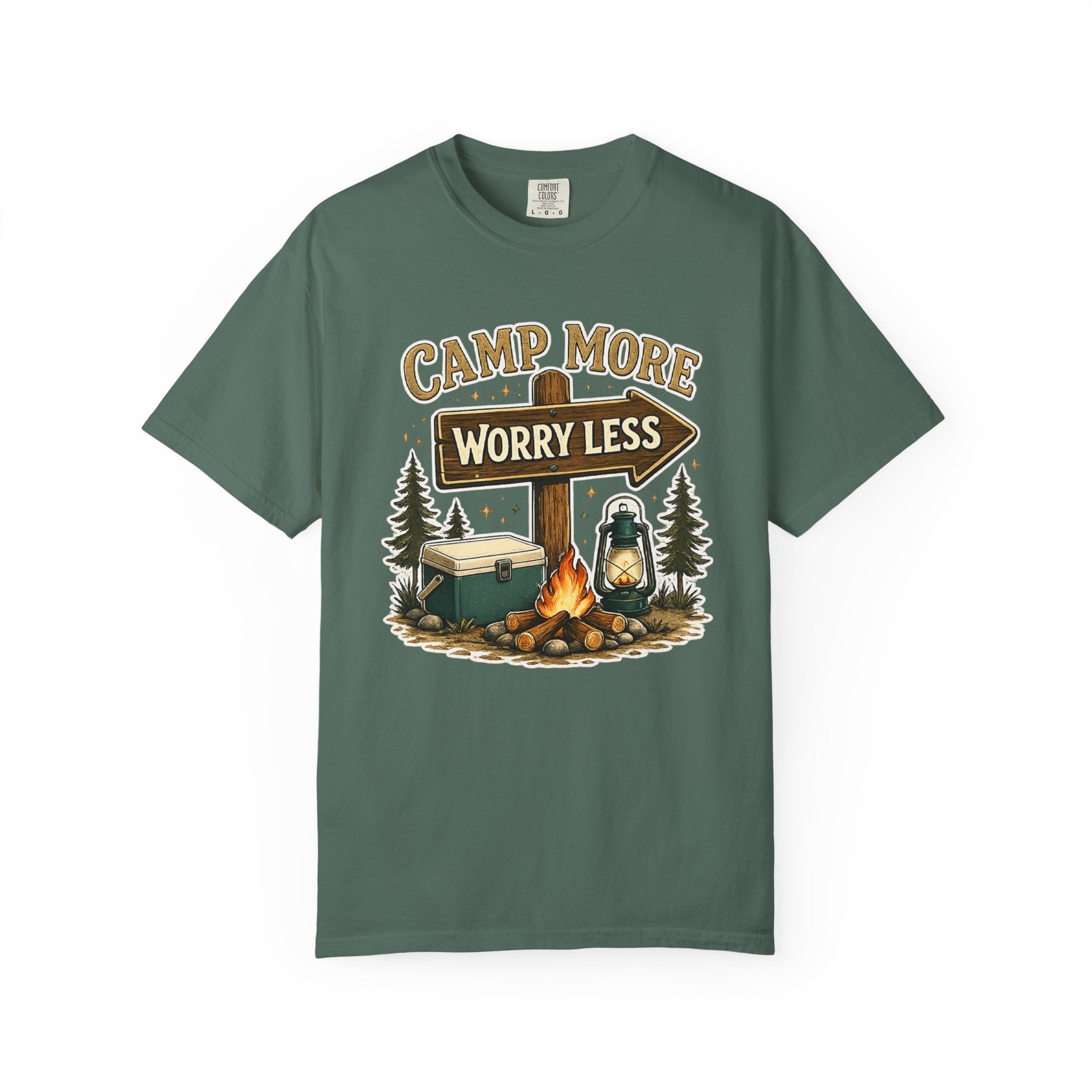 Camp More Worry Less T-Shirt
