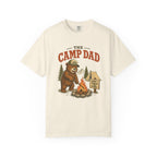 Camp Dad T-Shirt — Vintage Bear Camping Graphic Tee (Don’t Touch Fire)