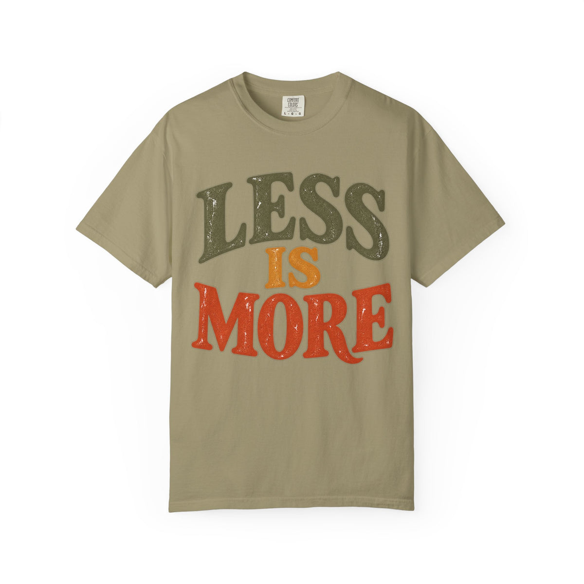LESS IS MORE Vintage-Style Graphic T-Shirt