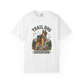 Trail Dog Supervisor T-Shirt — Hiking German Shepherd Graphic Tee