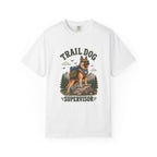 Trail Dog Supervisor T-Shirt — Hiking German Shepherd Graphic Tee