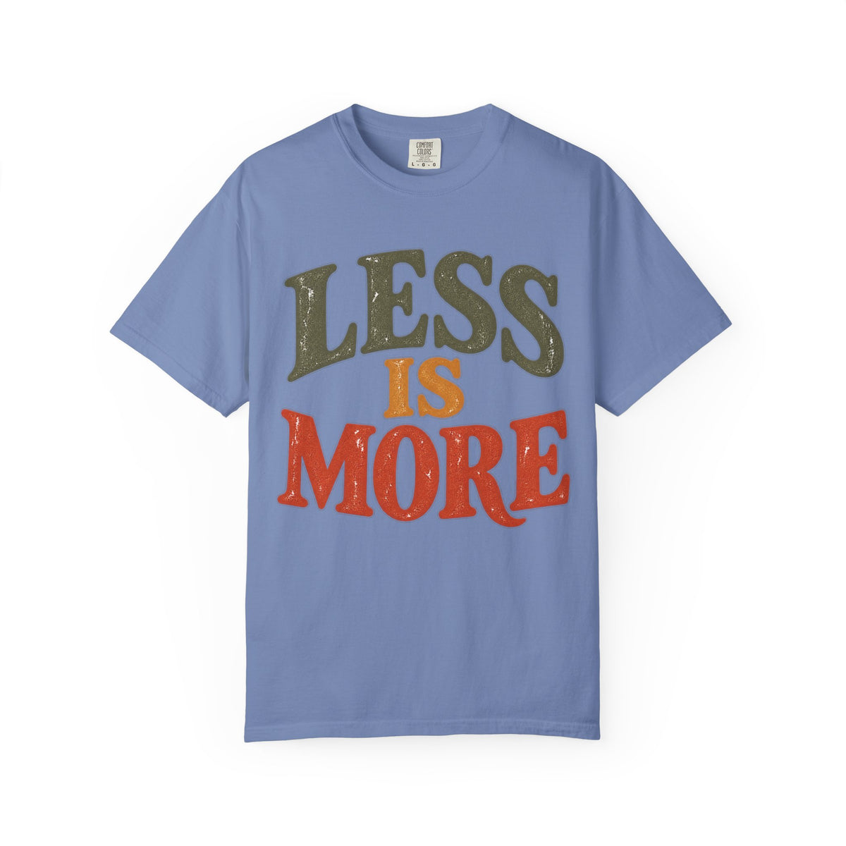 LESS IS MORE Vintage-Style Graphic T-Shirt
