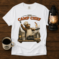 Camp Chef T‑Shirt — Vintage Bear Camper Cooking Graphic Tee