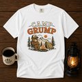 Camp Grump Camping T‑Shirt — Funny Camper Bear Graphic Tee