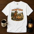 Camp Dad T-Shirt — Funny Bear Camping Tee with “Don’t Touch My Fire” Graphic