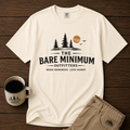 Bare Minimum Outfitters logo T-shirt | outdoor trees sunset graphic tee