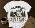 Undefeated Hide & Seek Champion Camping T-Shirt