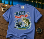 Fishing T-Shirt — “Reel Problems” Bass Angler Tee