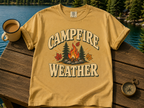 Campfire Weather T-Shirt — Retro Outdoor Camping Tee