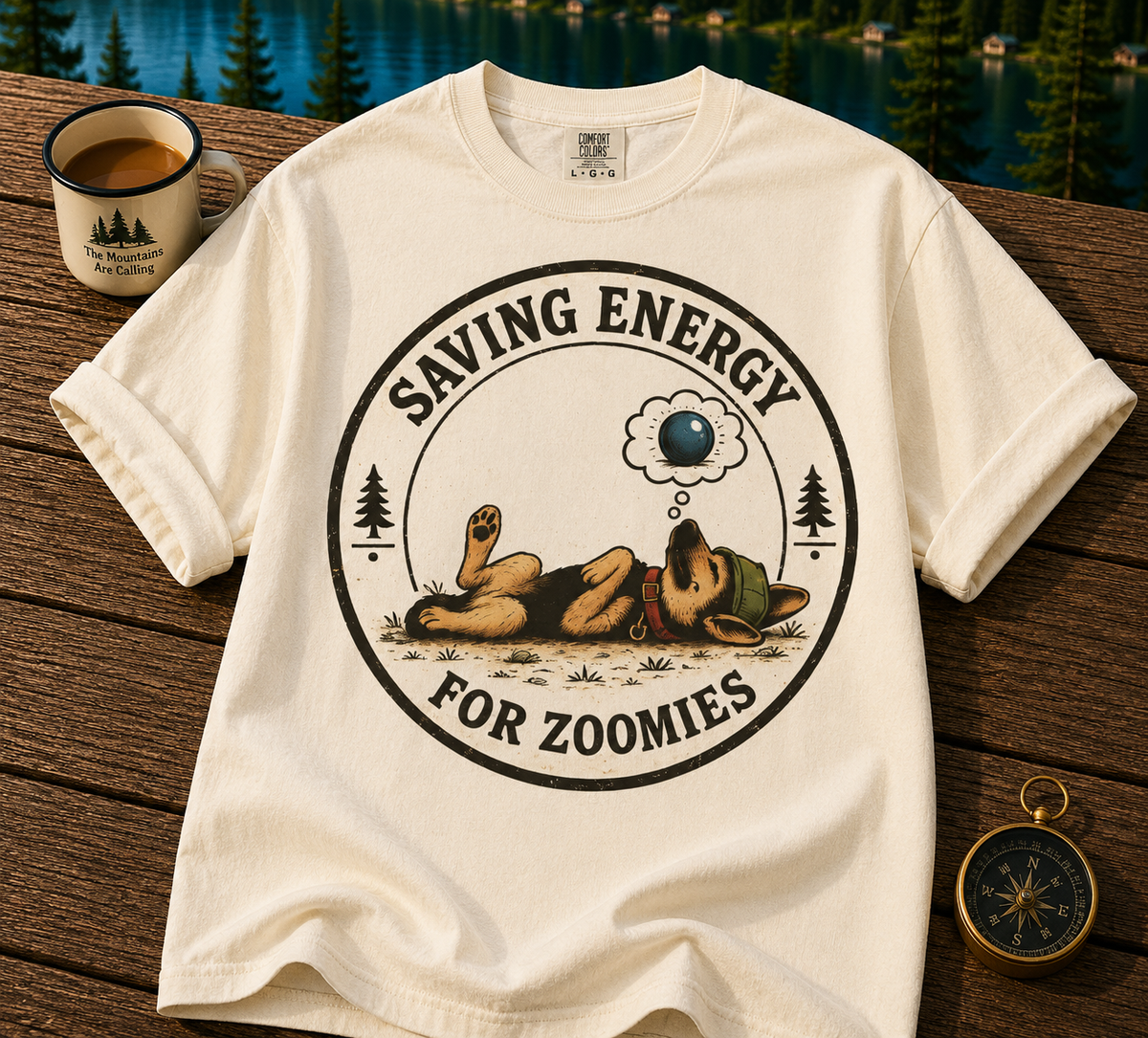 Saving Energy For Zoomies T-Shirt