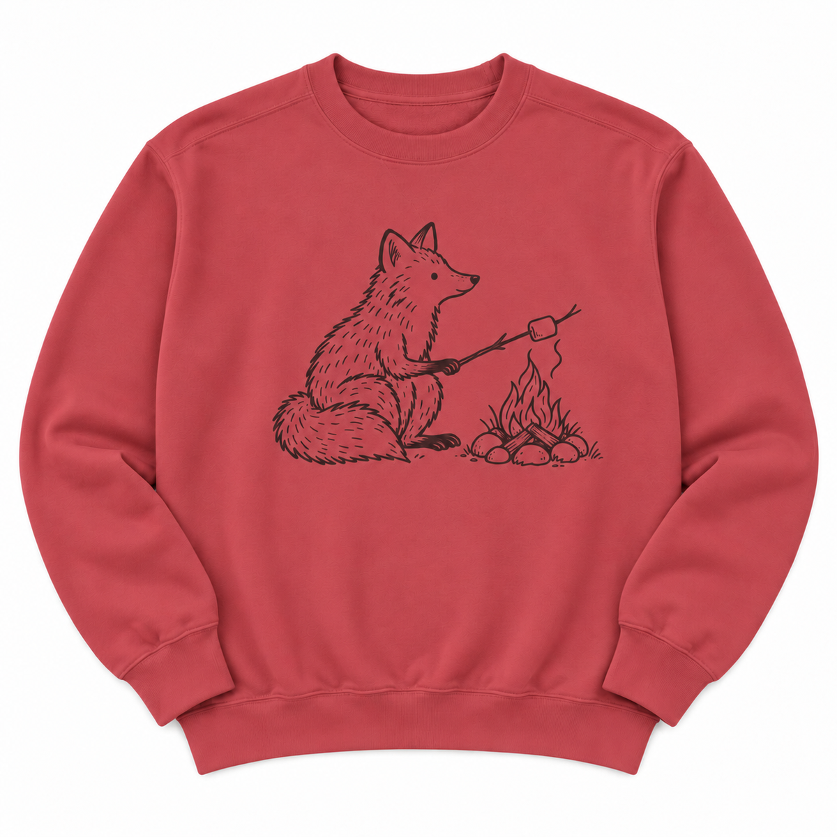 Fox by the Campfire Sweatshirt