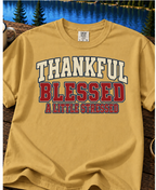 Thankful Blessed A Little Stressed Graphic T-Shirt