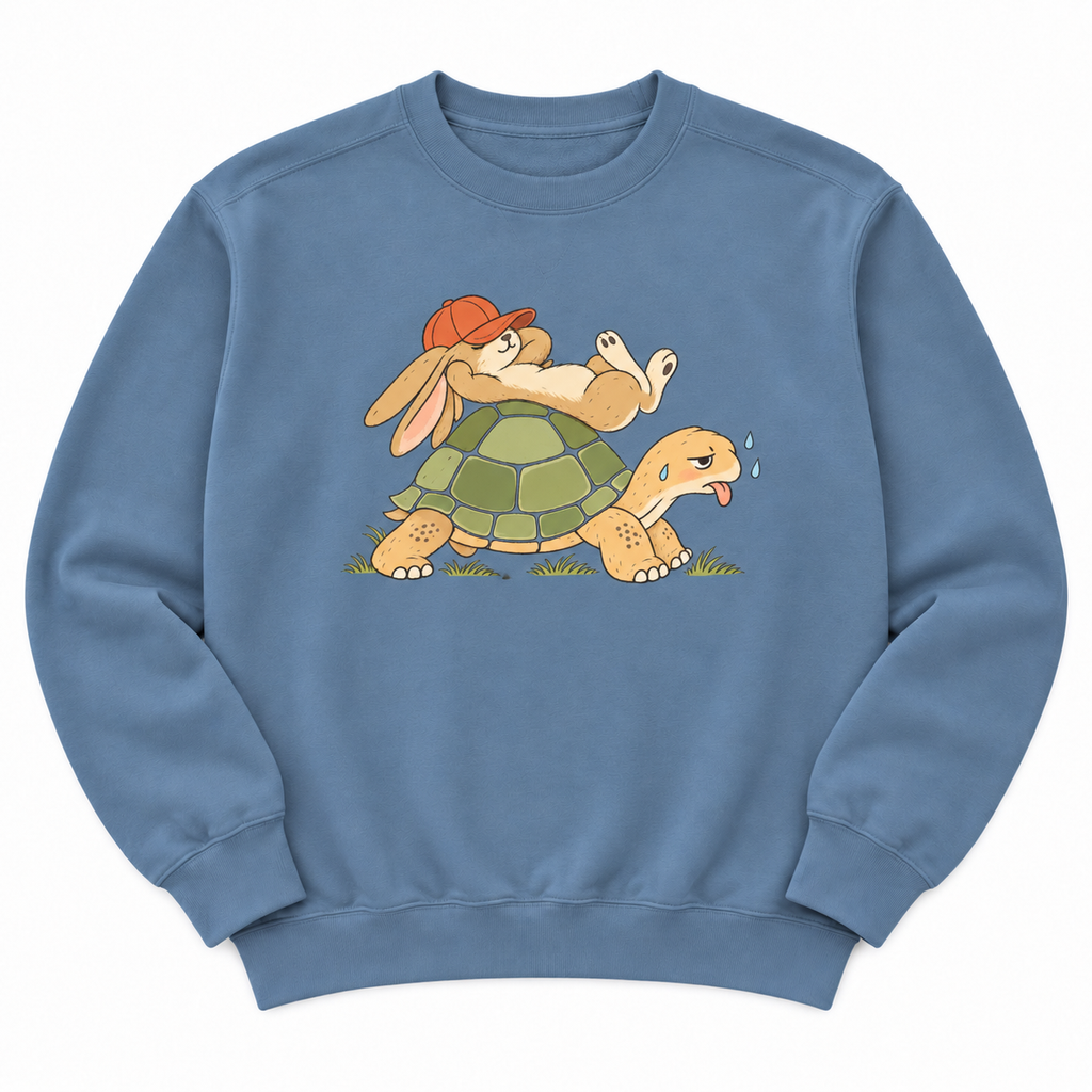 Turtle Family Garment-Dyed Sweatshirt