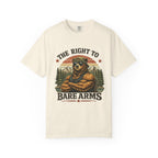 T-Shirt — "The Right to Bare Arms" Bear Graphic Tee