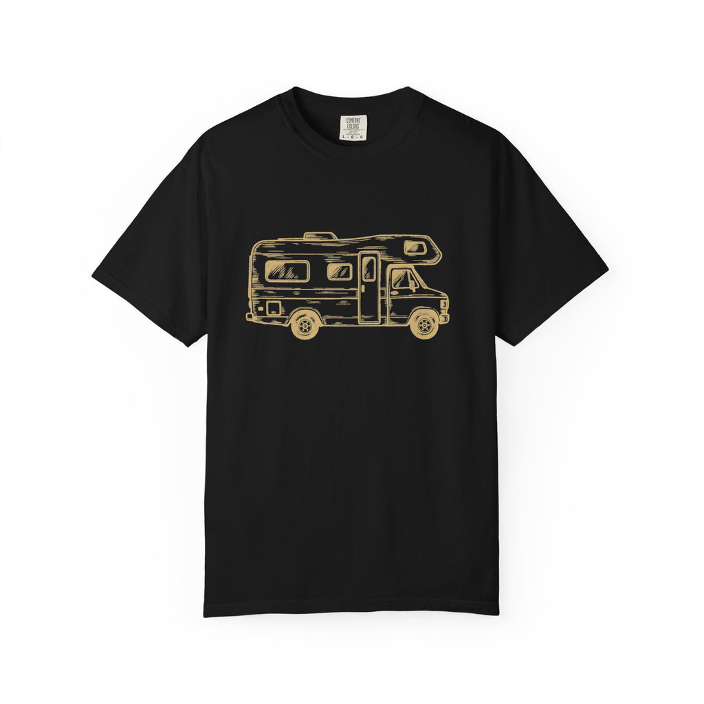RV Camper T-Shirt — Vintage Motorhome Graphic Tee for RV Lovers