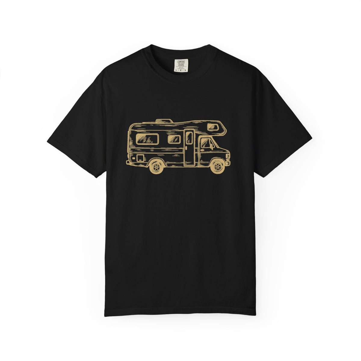 RV Camper T-Shirt — Vintage Motorhome Graphic Tee for RV Lovers