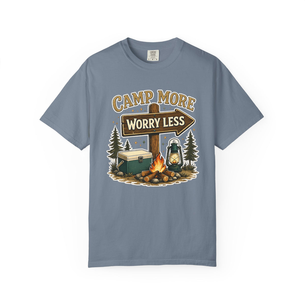 Camp More Worry Less T-Shirt