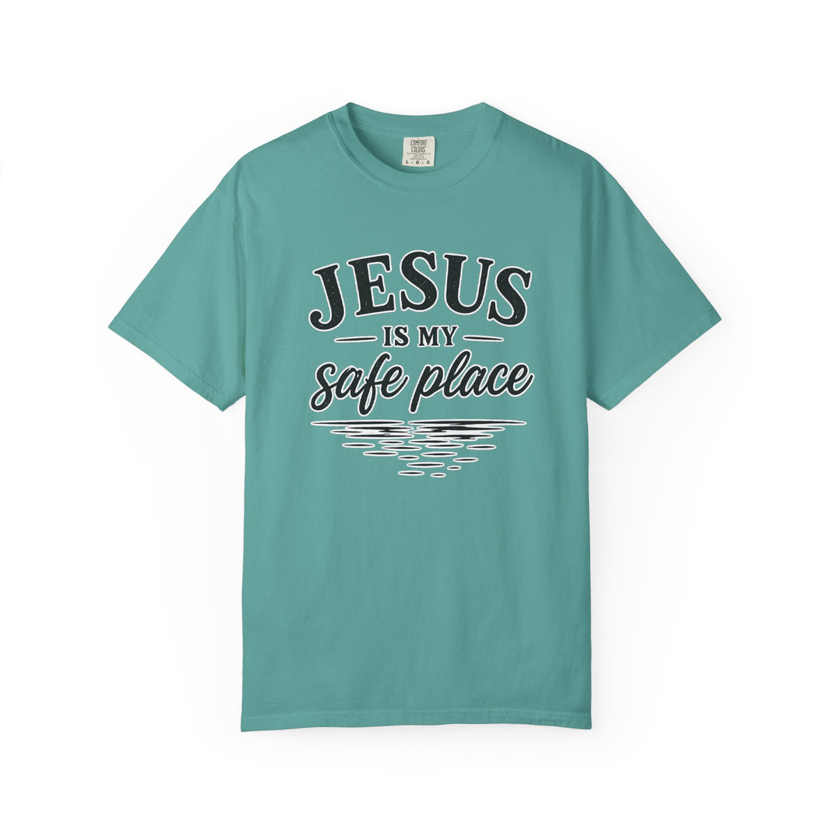 Jesus Is My Safe Place T-Shirt — Christian Faith Graphic Tee
