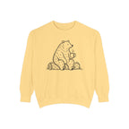 Cozy Bear Sweatshirt – Vintage Woodland Illustration