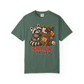 Snack Stasher T-Shirt — Cute Raccoon Backpacking Graphic Tee