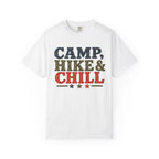 Camp, Hike & Chill Graphic T-Shirt