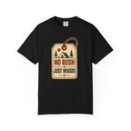 Booked Solid Since Tuesday T-Shirt — Camping Tag Graphic Tee